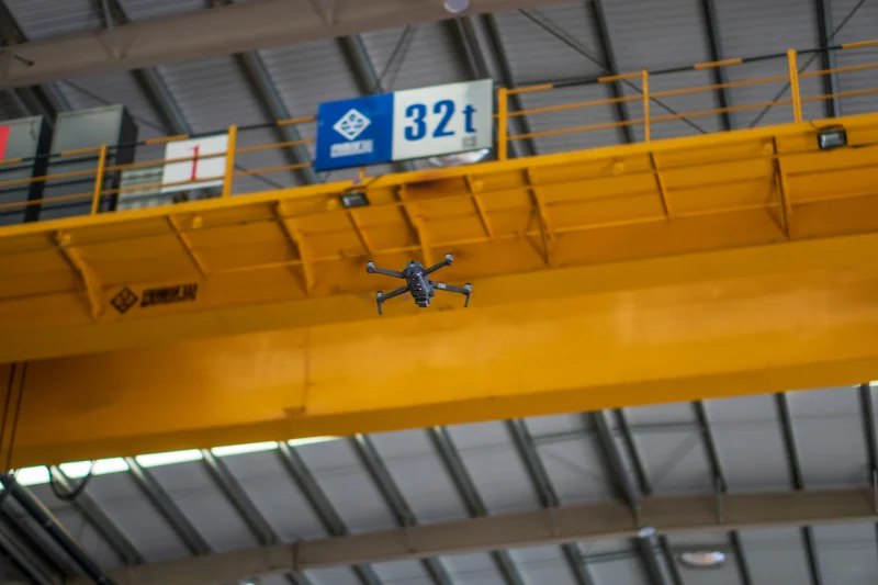 inspeção com drone