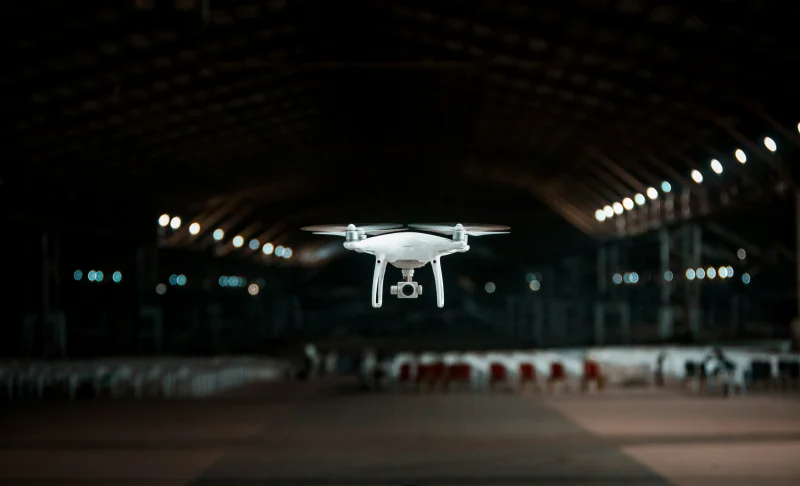 inspeção com drone