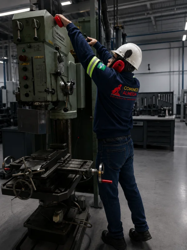 segurança em operações industriais